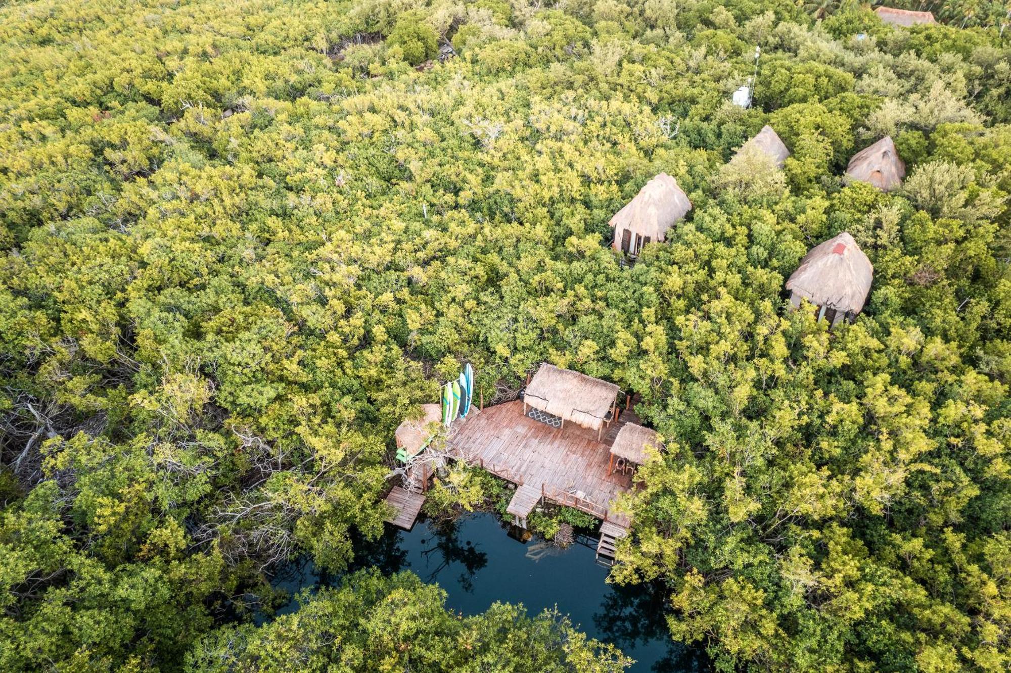 Manglex Eco Hotel Tulum Exteriör bild
