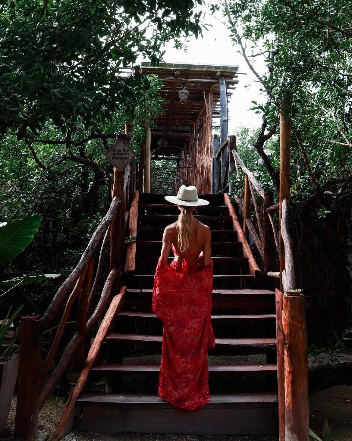 Manglex Eco Hotel Tulum Exteriör bild