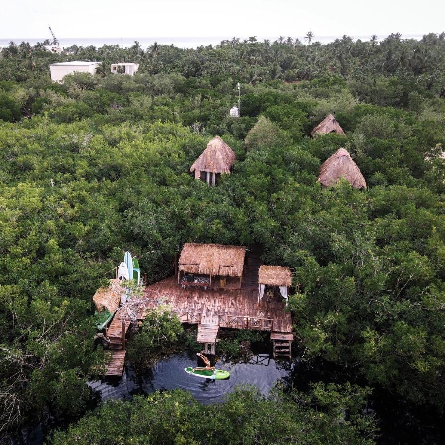 Manglex Eco Hotel Tulum Exteriör bild