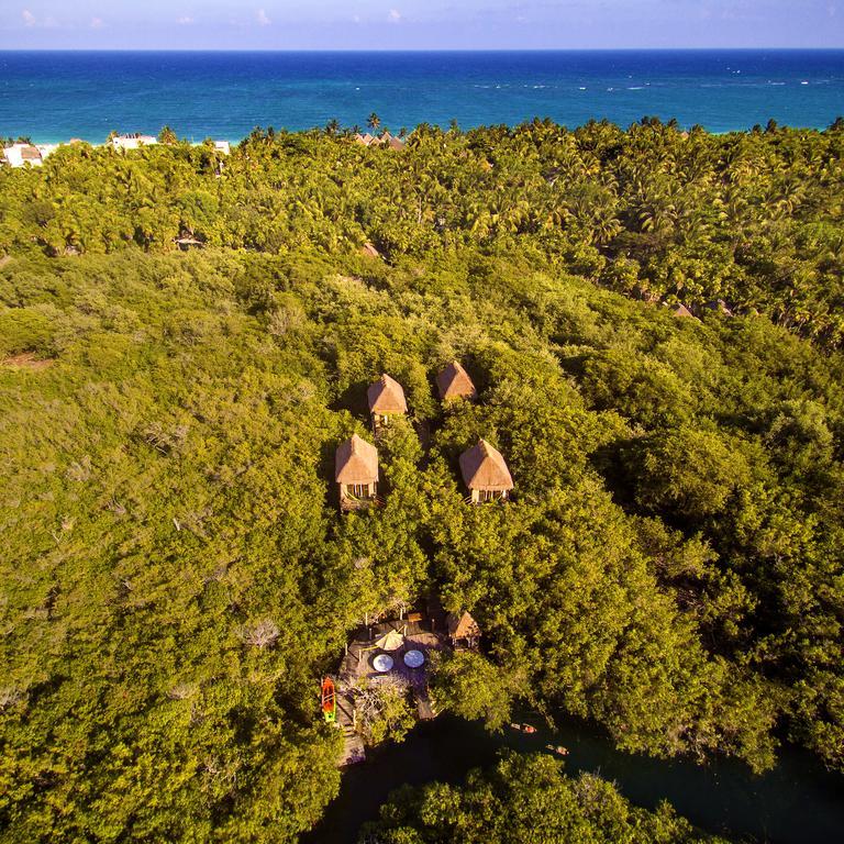 Manglex Eco Hotel Tulum Exteriör bild