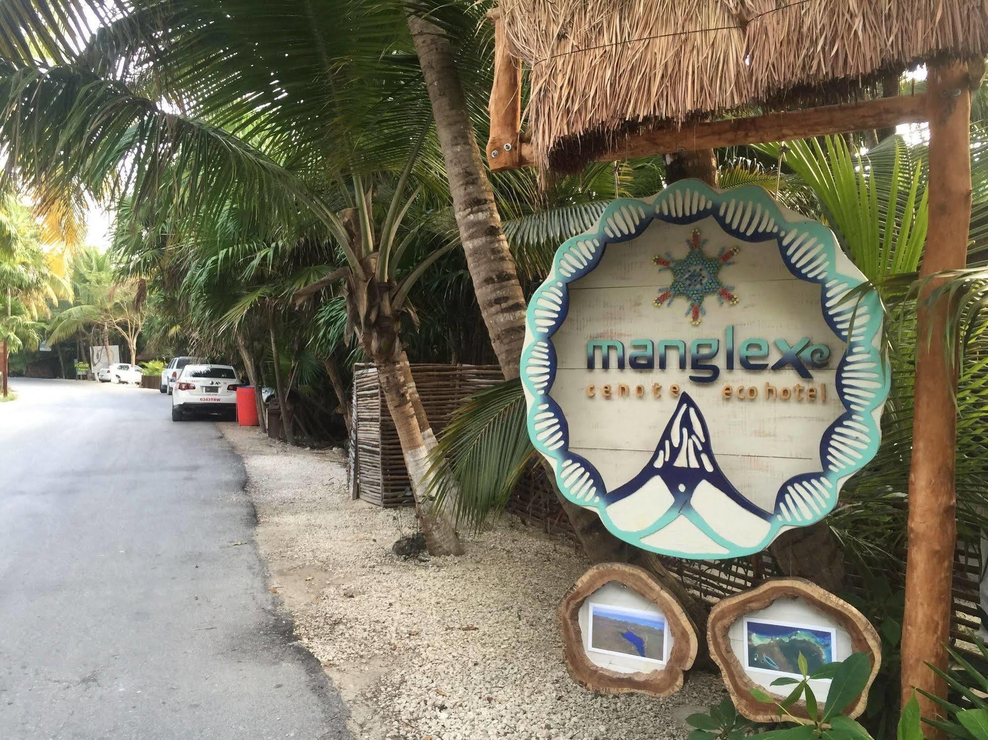 Manglex Eco Hotel Tulum Exteriör bild