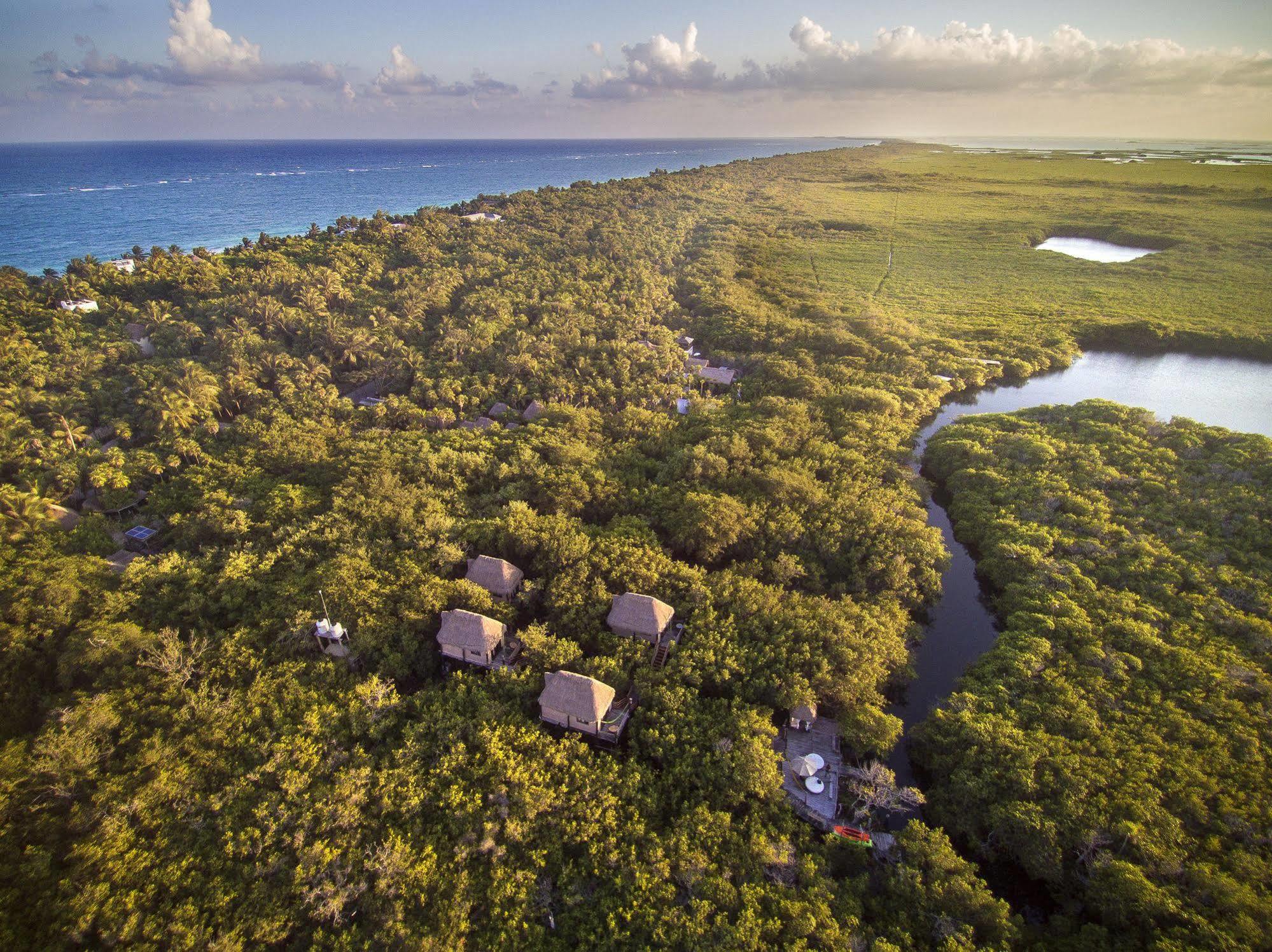 Manglex Eco Hotel Tulum Exteriör bild